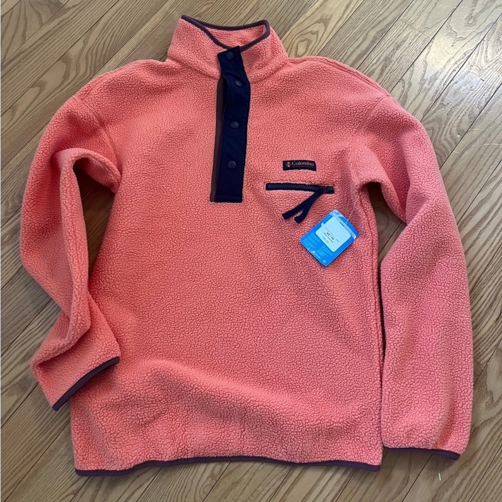 Columbia Helvetia Men’s Half Snap Fleece Pullover Size XXL